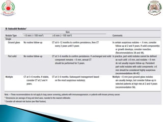 Pn Classification Risk Pulmonary nodules | PPTX