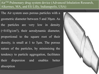 Pulmonary Delivery of Insulin | PPTX