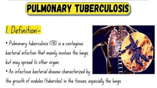 PULMONARY TUBERCULOSIS SLIDESHARE 