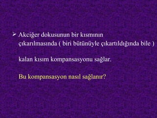  Akciğer dokusunun bir kısmının
  çıkarılmasında ( biri bütünüyle çıkartıldığında bile )

  kalan kısım kompansasyonu sağlar.

  Bu kompansasyon nasıl sağlanır?
 