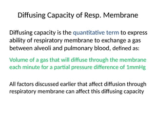 Comprehensive Overview of the Respiratory Membrane and Pulmonary Fluid ...