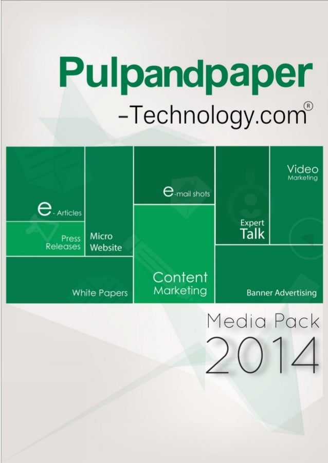 Pulp and paper technology media pack