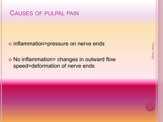 Pulpal considerations | PPTX