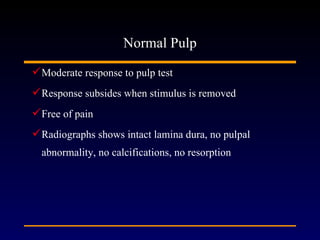 Pulpal disease