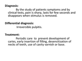 Pulpal diseases | PPTX