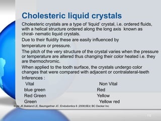 Cholesteric liquid crystals
Cholesteric crystals are a type of ‘liquid’ crystal, i.e. ordered fluids,
with a helical struc...