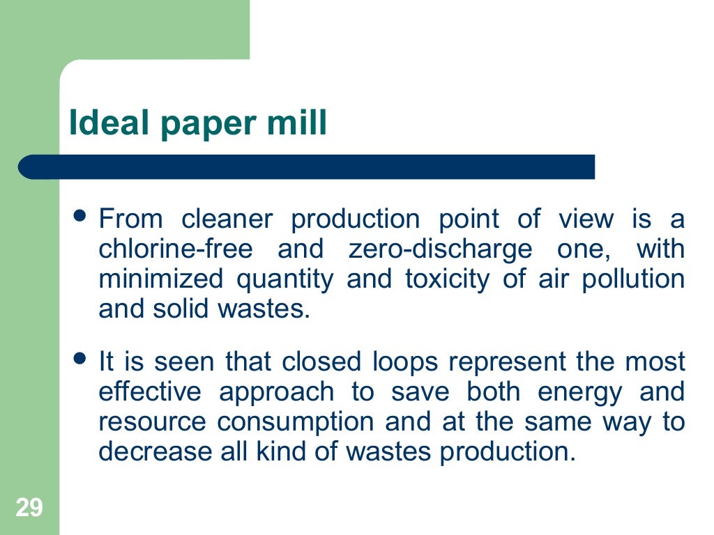 Pulp and Paper industry