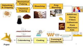 Pulp and Paper Manufacturing and Treatment Of Waste Water | PPTX