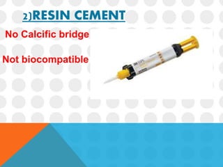 Pulp capping materials | PPTX