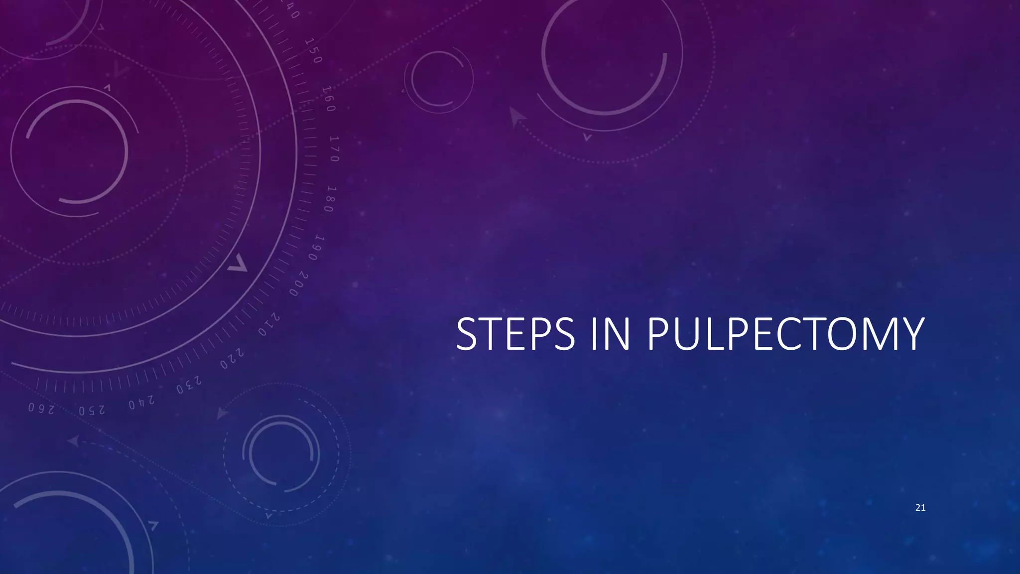 PULPECTOMY IN PEDIATRIC DENTISTRY | PPTX