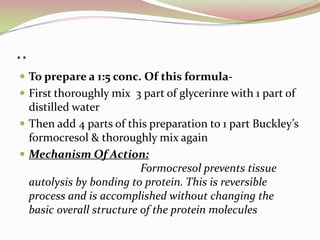 CONTRAINDICATION -:Evidence of internal resorptionPresence of inter radicular bone lossAbscess , fistula in relation to teethRadiographic sign of calcific globules in pulp chamberCaries penetrating the floor of pulp chamberTooth close to natural exfoliation