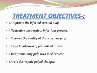 Hemorrhage from the amputation site is pale red & easy to control