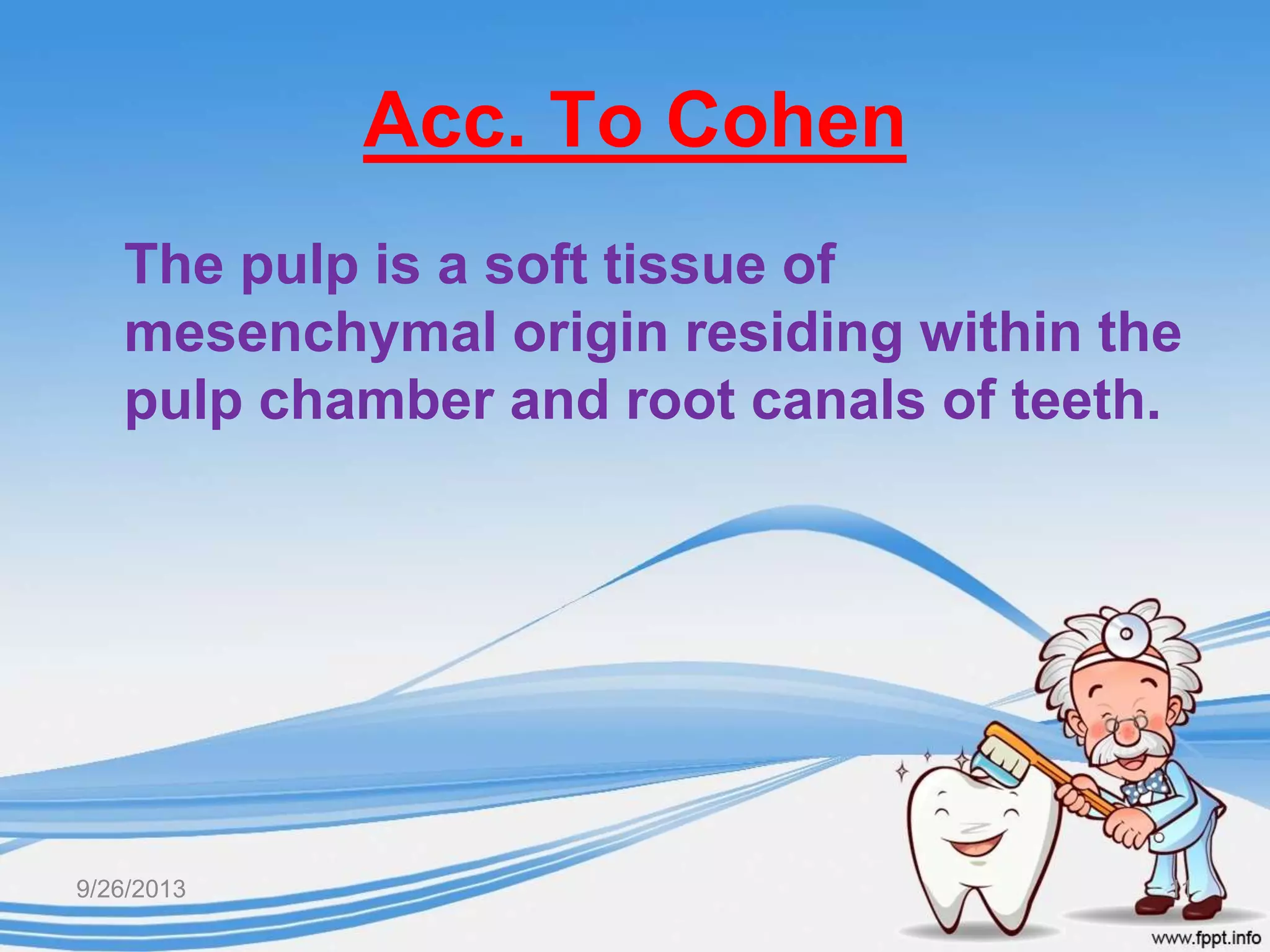 Soft Pulp Pulp & pulpal diseases | PPTX