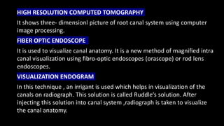 Visualization Endogram Internal Anatomy of Pulp cavity | PPTX