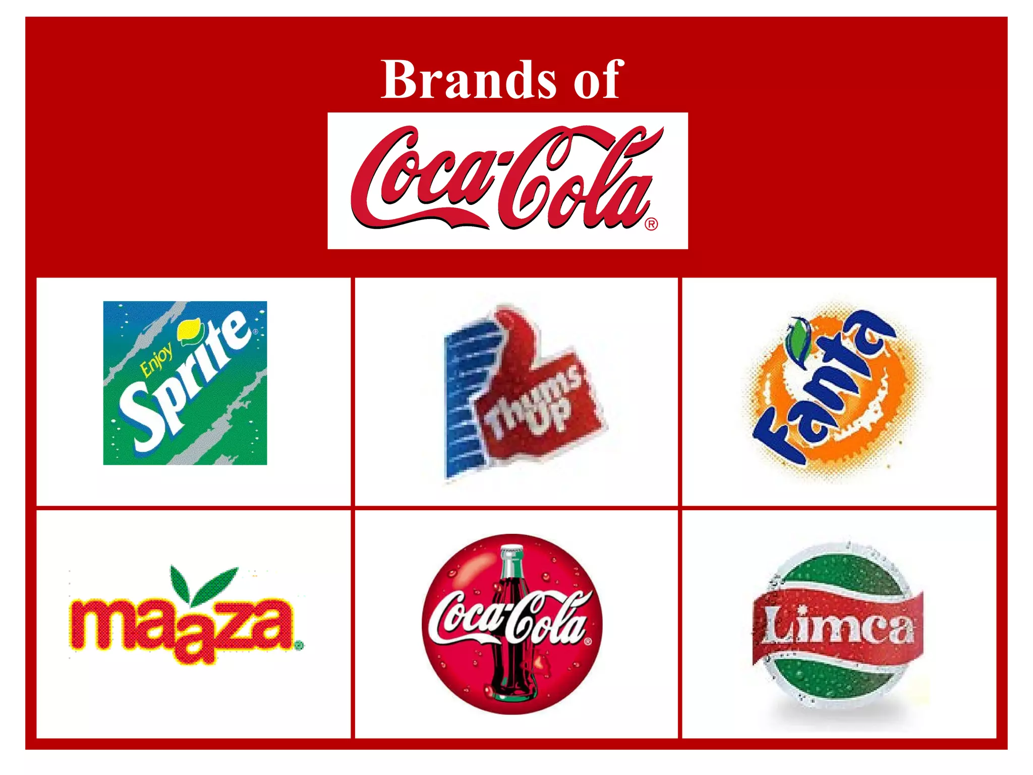 Brands of   