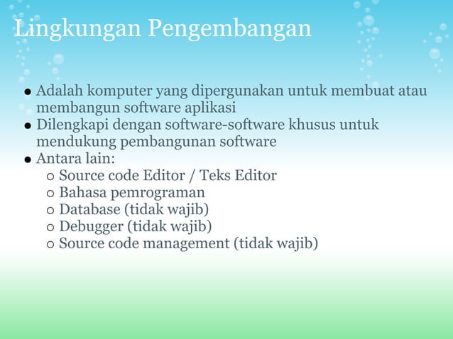 Langkah-langkah Membuat Software Aplikasi | PPT
