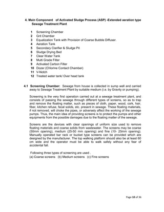 Comprehensive Overview of Extended Aeration Activated Sludge Process in ...