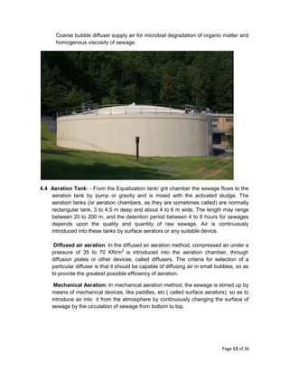 Comprehensive Overview of Extended Aeration Activated Sludge Process in ...