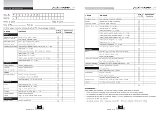 LISTA DE REVISION PDI LISTA DE REVISION PDI 
M 2 J 
D D Z Z S C 
J E 
Nombre de Agencia Codigo de Agencia 
Fecha de PDI 
Hecho por 
Por favor asegure marcar las revisiones durante el PDI antes de entregar el vehículo. 
A Revisar  si 
Que Revisar Comentarios 
Nivel de aciet OK / Rellene si requiere 
Fugas de aceite - Especifique el origen 
Chasis No. 
Motor No. 
Ralentí Caliente Revise Ajuste si requiere 1400 + 100 
RPM ( ) / ( rpm) 
Operación de patada Operación suave, Apriete del tornillo 
Sujetadores (Revise torque) Tornillo cubiertas de Magneto, Embrague y filtro de aceite- 0.9 ~ 1. Kgm 
Trimpie lateral - 1.8 ~ 2.2 Kgm 
Tornillos y tuercas montura motor - M 10 : 3.2 Kgm, M 8 : 2.2 Kgm) 
Tapón de cedazo - 0.9 ~ 1.1 Kgm 
Tornillo de patada - 2.0 ~ 2.2 Kgm 
Tornillos de soporte silienciador - 3.5 Kgm, Montura - 2.0 ~ 2.2 Kgm 
Tornillos cubierta cabeza - 0.9 ~ 1.1 Kgm 
Tanque / Mangueras Sin fugas / Instalación correcta 
Carburador Sin fugas / Instalación correcta 
Válvula de combustible Operación suave 
CUADRO 
: 
MOTOR 
COMBUSTIBLE 
Presión de neumáticos Delantero 1.75 Kg / Cm2 (25.0 PSI) 
CONTROLES 
SUSPENSION 
Trasero (Solo) : 2.00 Kg / Cm2 (28.5 PSI) 
Trasero (con pasajero) : 2.25 Kg / Cm2 (32.0 PSI) 
Frenos Juego de palanca de freno - 2 ~ 3 mm 
Juego de pedal de freno - 20 ~ 25 mm 
Acelerador Juego - 2 ~ 3 mm. Operación suave 
Embrague Operación suave, Sin temblor, Juego - 2 ~ 3 mm 
Cable de Embrague Asegure su correcta colocación 
Cadena Juego - 25 ~ 30 mm, Límite de servicio - 40 mm 
Horquilla delantera Sin fugas. Operación suave 
OK o Observaciones/ 
  si no OK 
A Revisar  si OK o 
Amortiguador trasero Ajuste de precarga en la posición : 2 (Estándar) 
Dirección Operación suave (Sin juego / Sin atascarse) 
Operación de candados De dirección, Asiento, Cubierta IZQ 
Sujetadores (Revise torque) Tuerca eje delantero - 4.5 ~ 5.5 Kgm 
Tuerca eje trasero - 8.0 ~ 10.0 Kgm 
Tornillos polvera delantera - 2.0 ~ 2.2 Kgm 
Tornillos superiores soporte de horqilla delantera - 3.0 ~ 3.2 Kgm 
Tornillos inferiores soporte de horquilla delantera - 2.5 ~ 3.0 Kgm 
Tornillos de soporte superior manubrio (4 Nos) - 2.0 ~ 2.2 Kgm 
Tornillo superior de amortiguador - 3.0 ~ 3.2 Kgm 
Horquilla trasera - 4.5 ~ 5.5 Kgm 
Tornillo inferior de amortiguador - 2.8 ~ 3.2 Kgm 
Tuerca de bastago de dirección - 5.0 Kgm 
ELECTRICO 
Batería Estado de la carga (12.5 V voltaje terminal de circuito abierto) 
Apriete de terminales de batería / cables 
Posición de la caja de fusibles 
Todas las luces funcionando Faro, Piloto, trasera LED, Direccionales, Velocímetro, 
Placa, Testigos de luz alta, Batería & Neutral. 
Operación de interruptores Interruptores DER e IZQ, de encendido & de freno (Del. Y Tras.) 
Motor de marcha Trabajando apropiádamente / engarzando 
Arranque En frío y en caliente 
Ralentí (Temp. ambiente) (1400 + 100 rpm) 
Maniobrabilidad Respuesta de acelerador 
Frenos - Delanteros y Traseros 
Velocímetro, Odometro y Medidor de viaje. 
Revisión de CO % CO debe ser de 2 + 0.5 % con el motor caliente y en ralentí. 
Limpieza Lave y limpie el vehículo antes de entregarlo 
  si no OK 
Observaciones/ 
Que Revisar Comentarios 
NOTA IMPORTANTE : 
Revise cualquier daño en transporte : Por favor revise, registre y rectifique, mande reporte con fotografías. 
• El tubo de recoleccion de humedad / aceite conectado al filtro de aire deberá estar bien instalado y colocado. 
• Los capuchones de las bujías DER e IZQ deberán estar bien sujetaos y asegure que las bujías funcinen correctamente. 
• Funcionamiento del auto choke en el carburador. Aplique 12 V CD a la terminal & revise su funcionamiento sin remover el carburador. 
• Funcionamiento del TPS en el carburador. 
0 0 • La resistencia del sensor térmico a temperatura ambiente (25 C a 35 C) con el multímetro. (7 K Ohm a 10.5 K Ohm) 
16 17 
PULSAR 135 LS PULSAR 135 LS 
Motor de aceite SAE 20W50 
API SJ o SL + JASO MA 
 