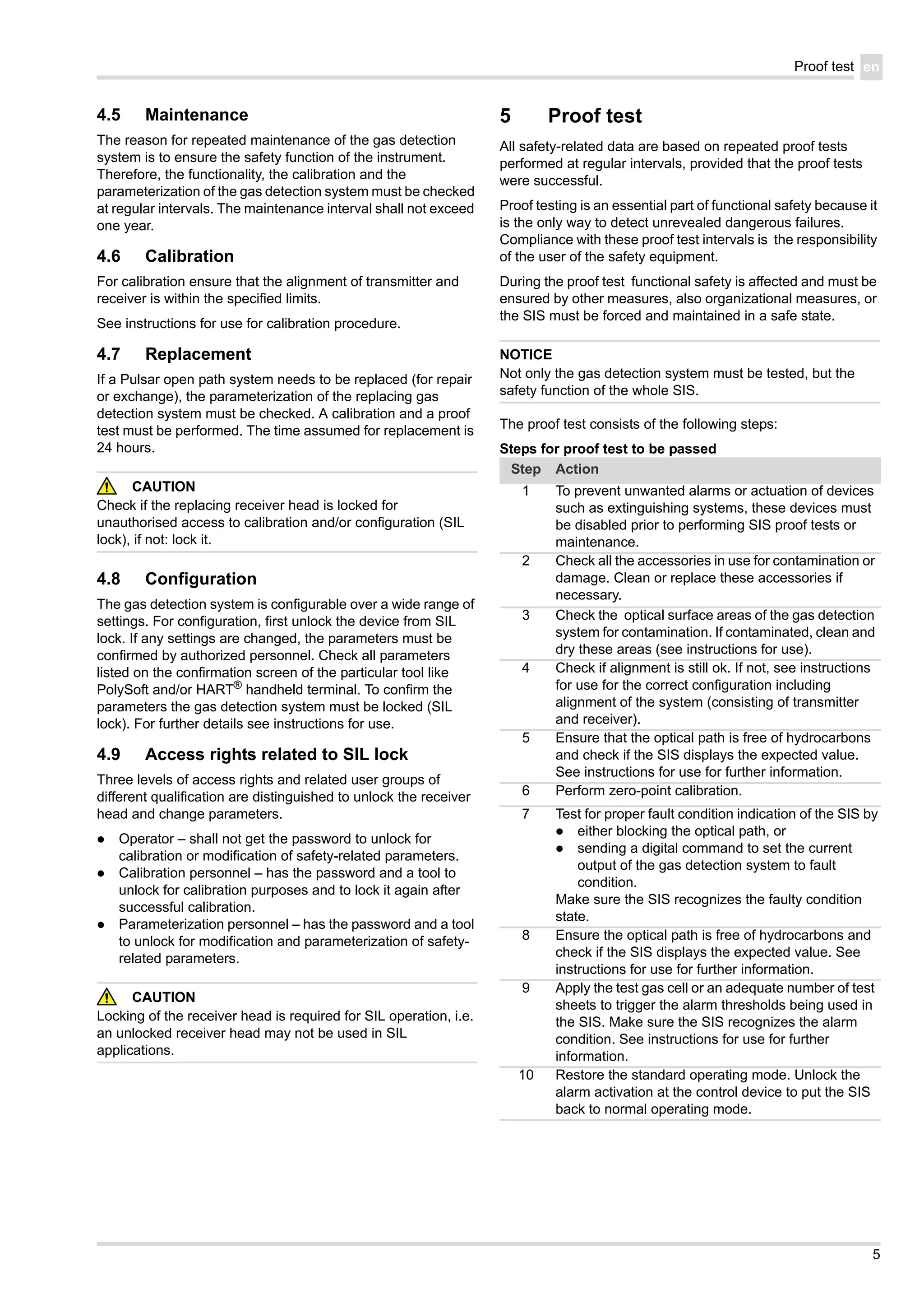 Pulsar 7000 safety manual | PDF