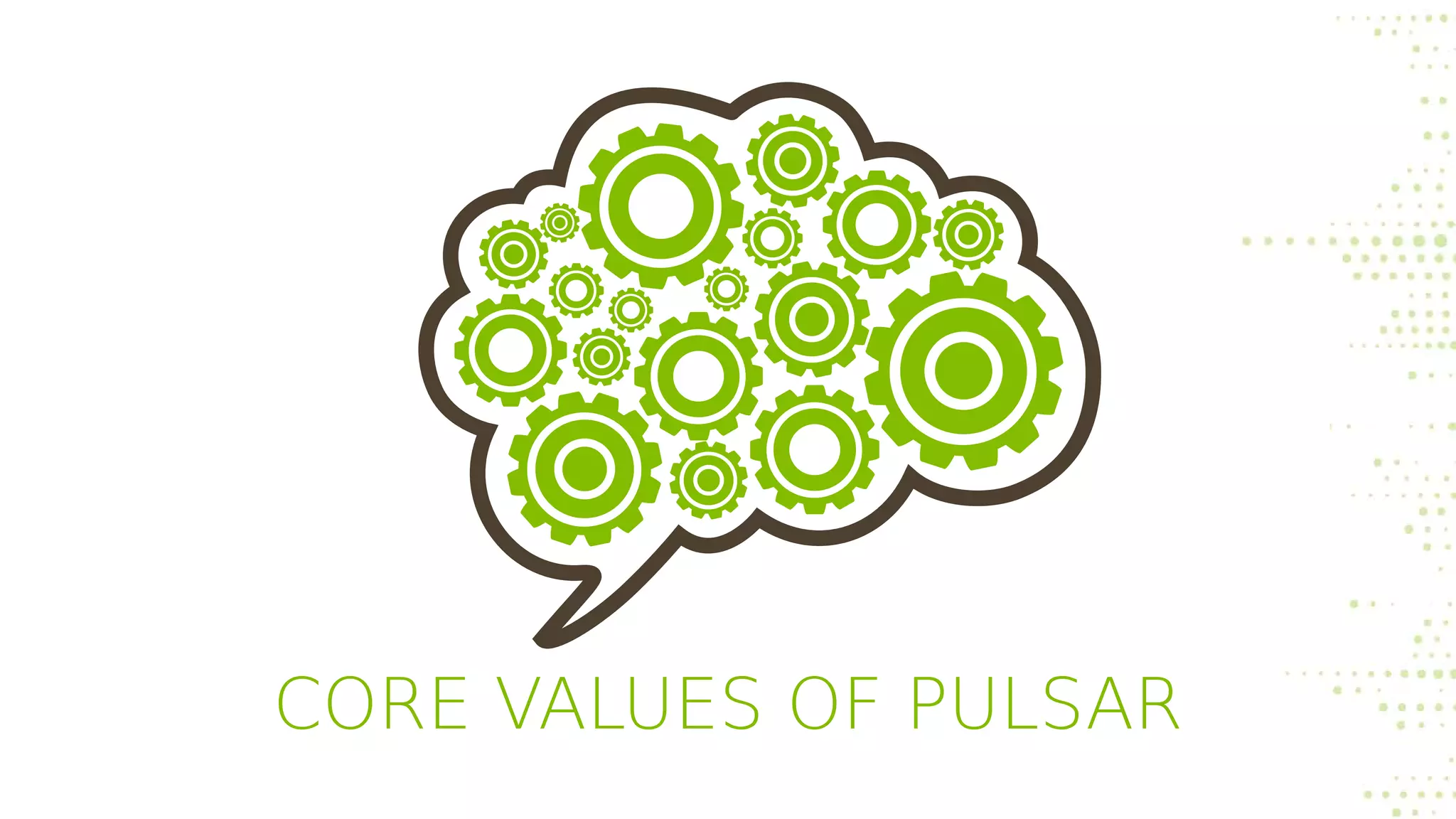 CORE VALUES OF PULSAR
 