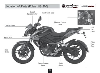 Pulsar 200 ns body parts hotsell