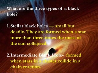Pulsars and black hole