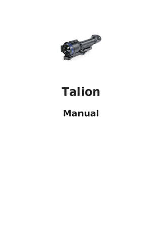 Talion
Manual
 