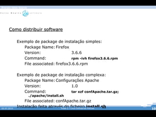 Diagrama de Funcionamento. Demonstração 05.07.2010   Pulse 2 / Linux Entreprise Policies 