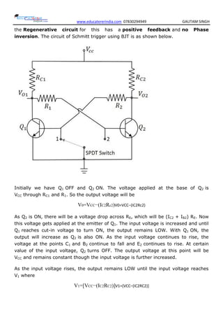Inversion Output Circuits Pulse circuits | PDF