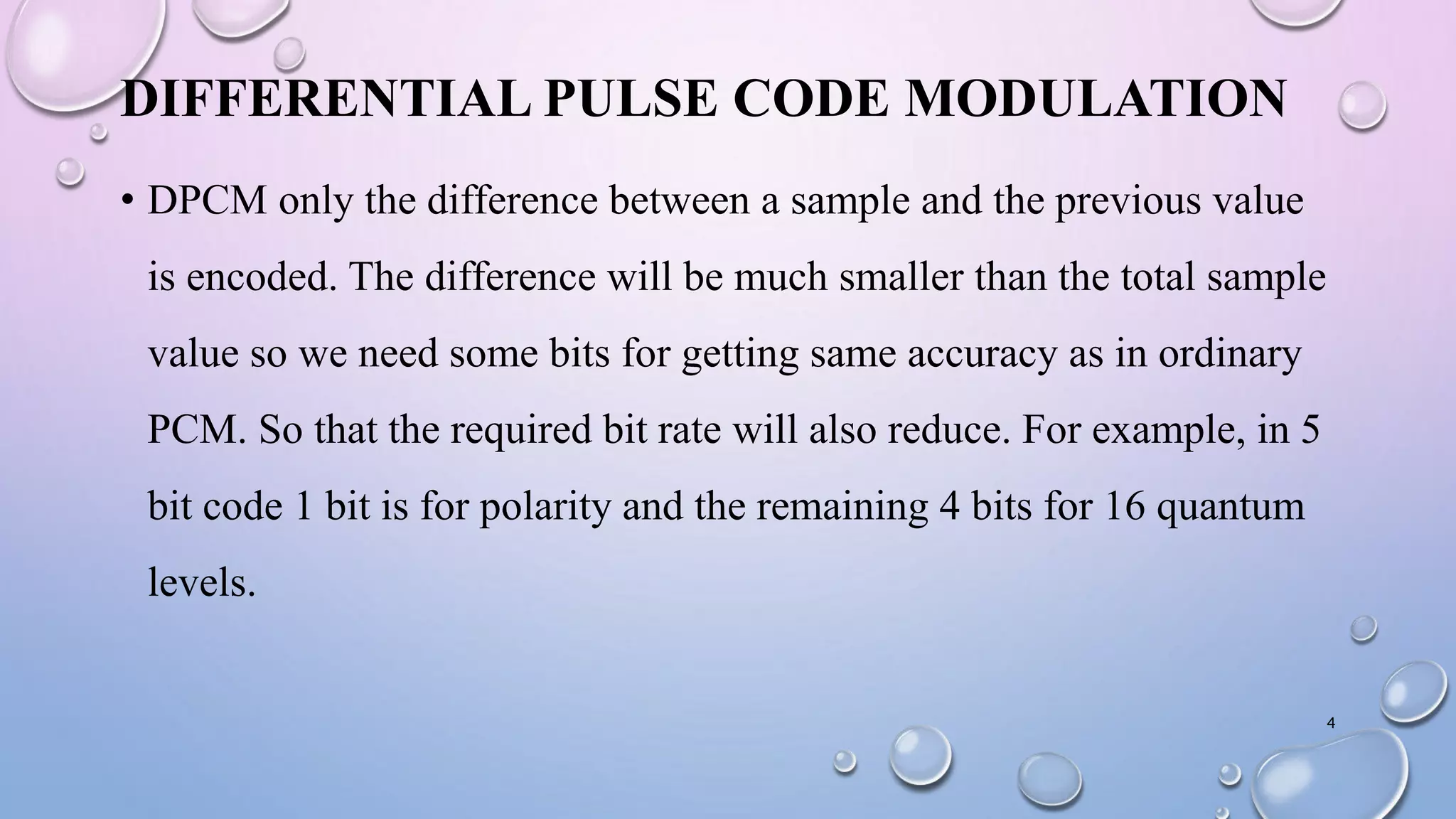Pulse code modulation and Demodulation | PPTX