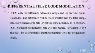 Pulse code modulation and Demodulation | PPTX | Digital Audio ...