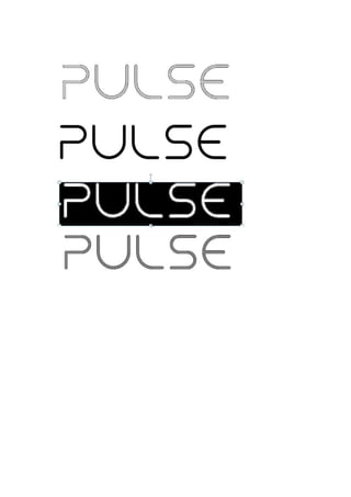 Pulse font and colour