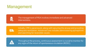 Pulseless Electrical Activity Presentation | PPTX