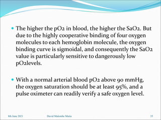 Notes on the Pulse Oximetry in medical engineering | PPT
