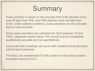Pulse oximetry journal | PPTX