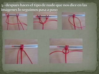 Pulseras con cables de audífonos