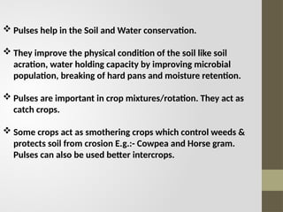 economic importance of pulses, other many uses ,types of polses | PPTX