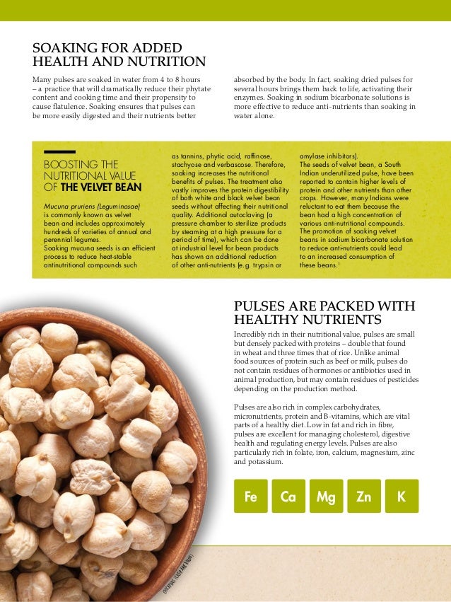 Pulses and health benefits