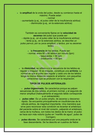 Pulso arterial