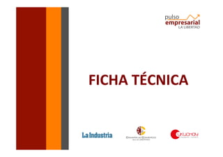 FICHA	
  TÉCNICA	
  
 