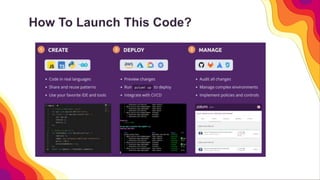 How To Launch This Code?
 