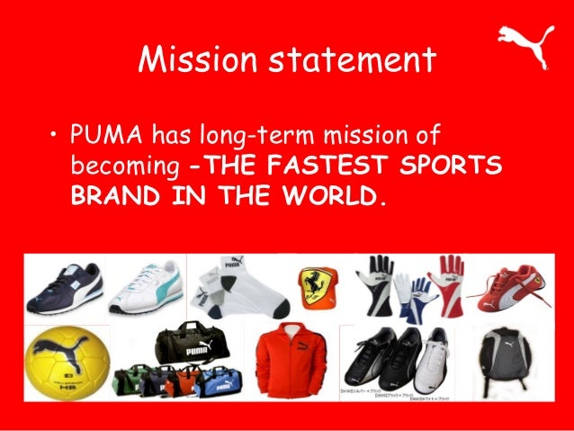 vision and mission of puma