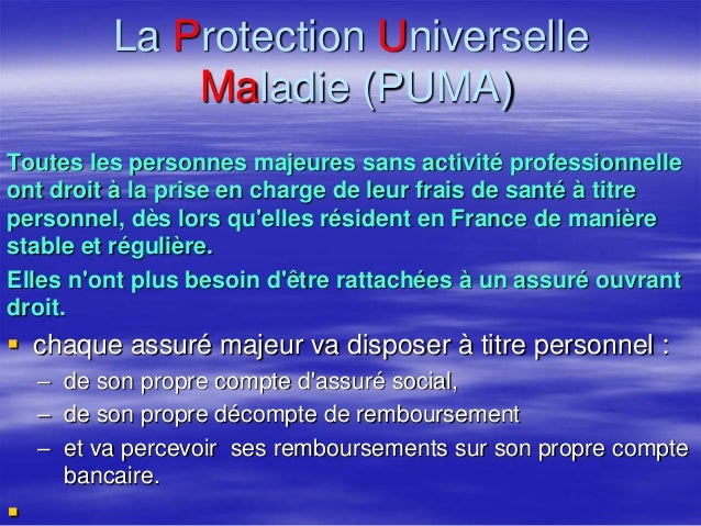 protection universelle maladie definition