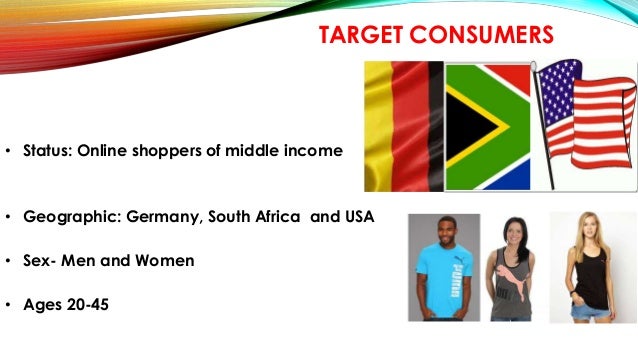 puma target market demographics