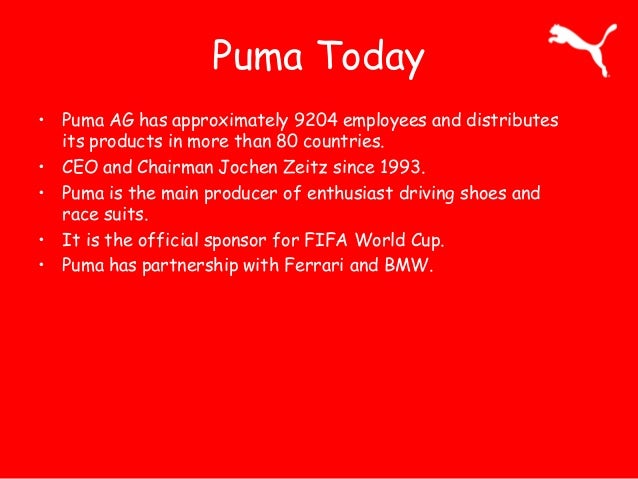 information about puma company
