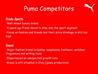 Puma competitors 2024