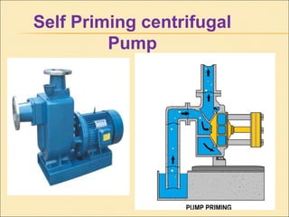 Self Priming centrifugal
Pump
 