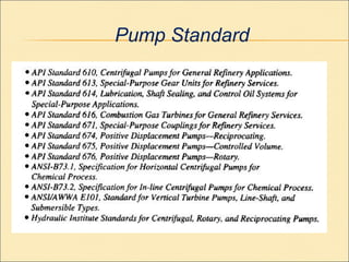 Pump Standard
 
