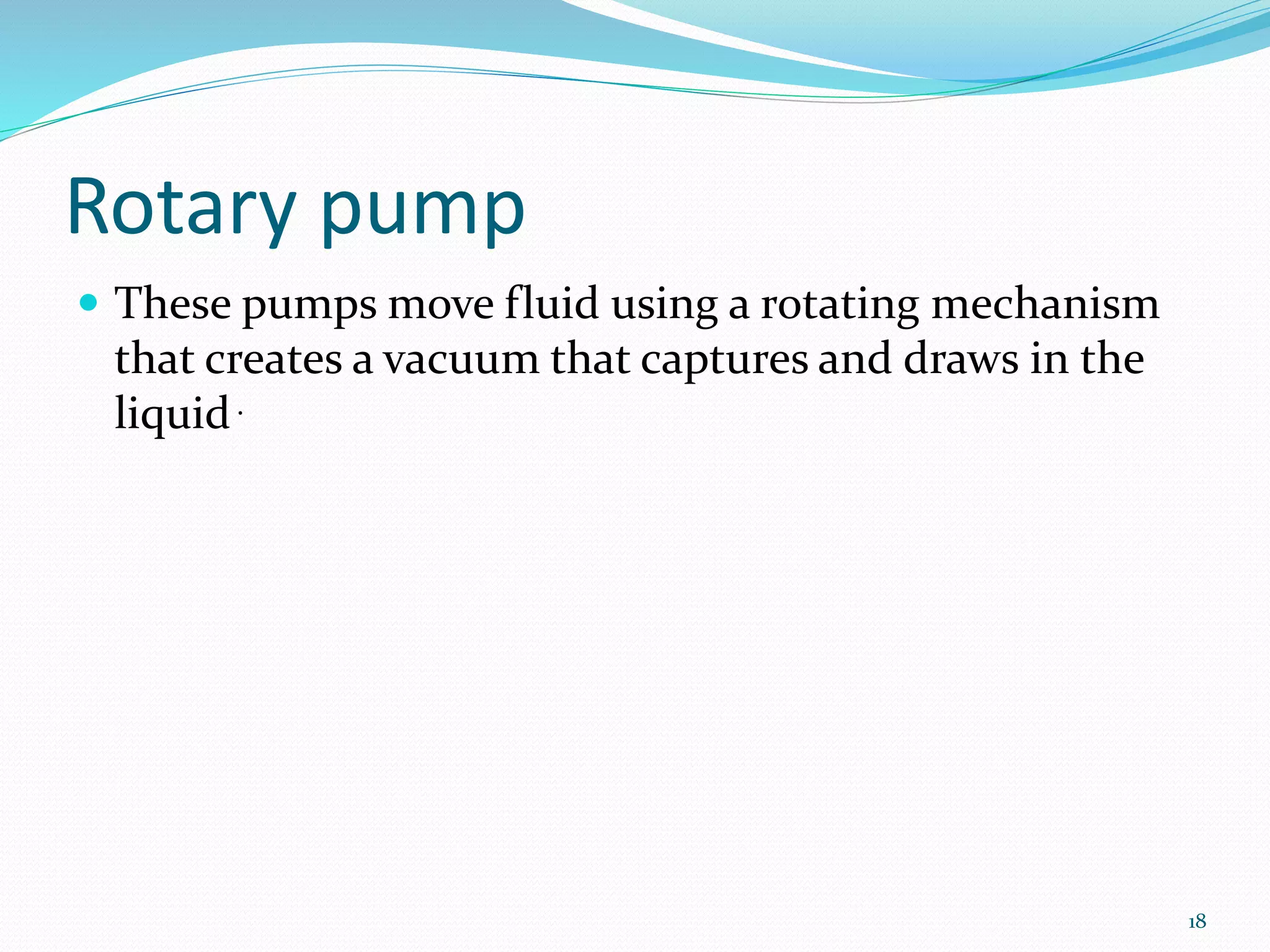 Introduction of pump | PPTX